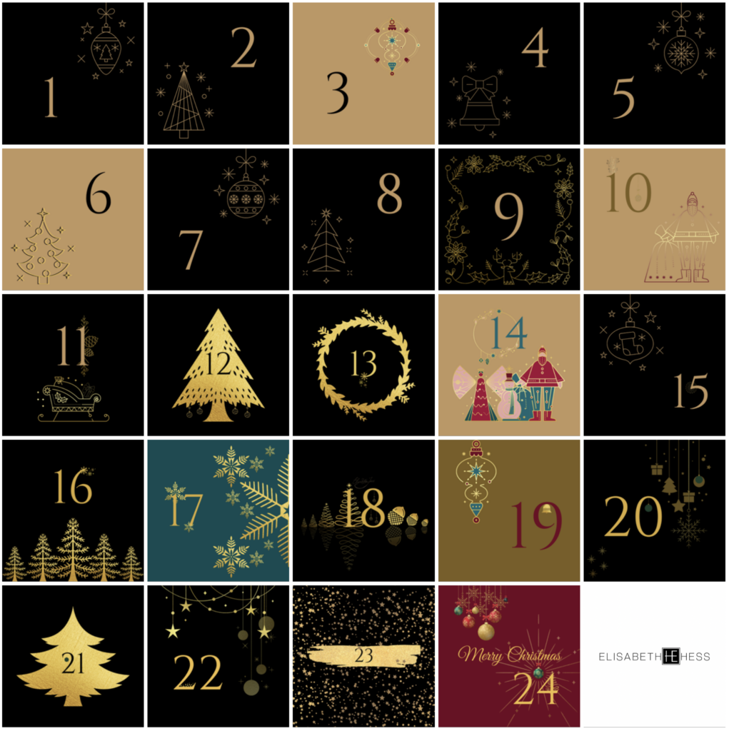Digitale Adventskalender Sandcastle Kundenbeispiel Elisabet Hess