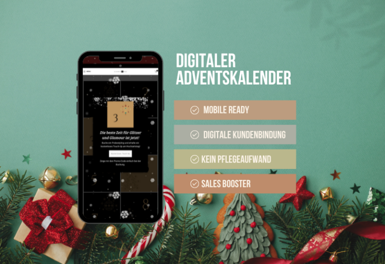 Digitaler Adventskalender Sandcastle24 Kundenprojekt Referrenz